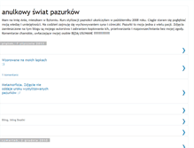 Tablet Screenshot of anulka-pazurki.blogspot.com