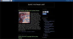 Desktop Screenshot of daveputnamart.blogspot.com