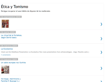 Tablet Screenshot of eticaytomismo.blogspot.com