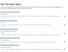 Tablet Screenshot of nottomuchspice.blogspot.com
