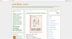 Desktop Screenshot of jualbukulama.blogspot.com