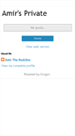 Mobile Screenshot of amirprivate.blogspot.com
