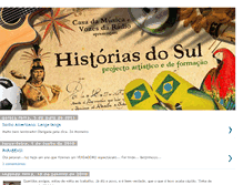 Tablet Screenshot of historiasdosul2009.blogspot.com