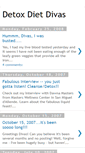 Mobile Screenshot of detoxdietdiva.blogspot.com