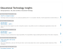 Tablet Screenshot of etinsights.blogspot.com