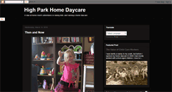 Desktop Screenshot of highparkhomedaycare.blogspot.com