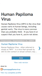 Mobile Screenshot of humanpapilomavirus.blogspot.com