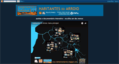 Desktop Screenshot of habitantesdoarroio.blogspot.com