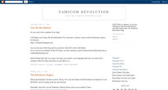 Desktop Screenshot of famicomrevolution.blogspot.com