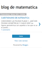 Mobile Screenshot of mb-peru-matematica.blogspot.com