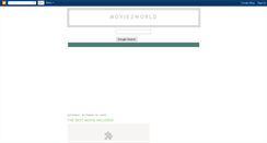 Desktop Screenshot of movie2world.blogspot.com