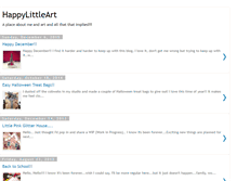 Tablet Screenshot of happylittleart.blogspot.com