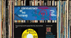 Desktop Screenshot of confedwrong.blogspot.com