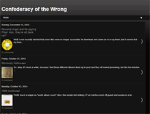 Tablet Screenshot of confedwrong.blogspot.com