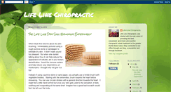 Desktop Screenshot of lifelinechiropracticmb.blogspot.com