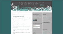 Desktop Screenshot of nonprofitsos.blogspot.com