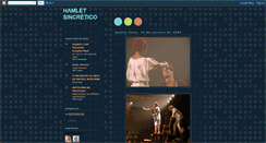 Desktop Screenshot of hamletsincretico.blogspot.com