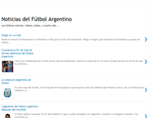 Tablet Screenshot of noticiasfutbolargentino.blogspot.com