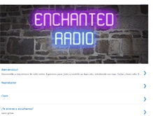 Tablet Screenshot of enchanted-radio.blogspot.com