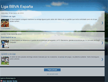 Tablet Screenshot of ligabbvaspain.blogspot.com
