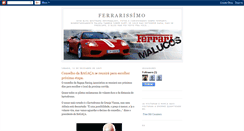 Desktop Screenshot of ferrarissimo.blogspot.com
