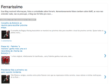 Tablet Screenshot of ferrarissimo.blogspot.com