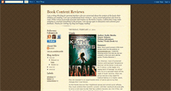 Desktop Screenshot of bookcontentreviews.blogspot.com