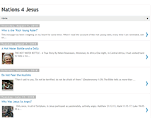 Tablet Screenshot of nations4jesus.blogspot.com