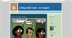 Desktop Screenshot of oblogsobretudo.blogspot.com