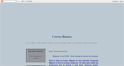 Desktop Screenshot of correo-spam.blogspot.com