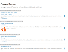 Tablet Screenshot of correo-spam.blogspot.com