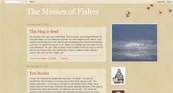 Desktop Screenshot of messesoffishes.blogspot.com