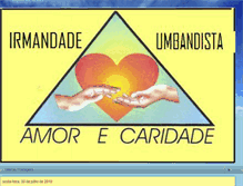 Tablet Screenshot of iuamorecaridade.blogspot.com