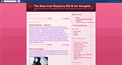 Desktop Screenshot of irishrazberry.blogspot.com