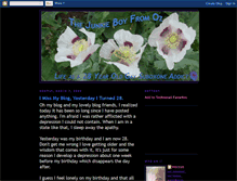 Tablet Screenshot of junkieboyfromoz.blogspot.com