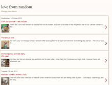 Tablet Screenshot of lovefromrandom.blogspot.com