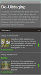 Mobile Screenshot of de-uitdaging.blogspot.com