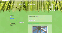 Desktop Screenshot of finegardendesign.blogspot.com