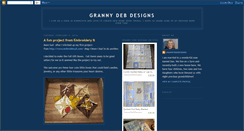 Desktop Screenshot of grannydebdesigns.blogspot.com