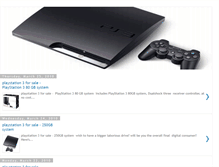 Tablet Screenshot of playstation3-forsale.blogspot.com