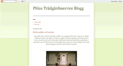 Desktop Screenshot of phloxtradgard.blogspot.com