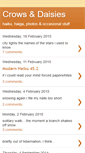 Mobile Screenshot of crowsndaisies.blogspot.com