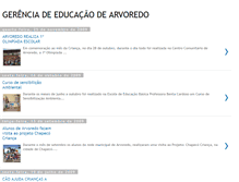 Tablet Screenshot of gerenciadeeducacaodearvoredo.blogspot.com