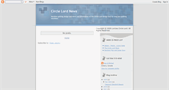 Desktop Screenshot of circlelord.blogspot.com