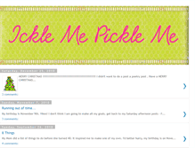 Tablet Screenshot of icklemepickleme.blogspot.com