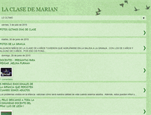 Tablet Screenshot of laclasedemarian.blogspot.com