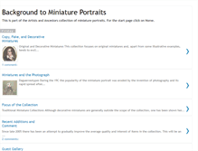 Tablet Screenshot of miniature-portrait.blogspot.com