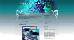 Desktop Screenshot of katerinasloveofcards.blogspot.com