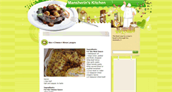 Desktop Screenshot of mansherinskitchen.blogspot.com