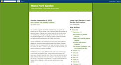 Desktop Screenshot of home-herb-garden.blogspot.com